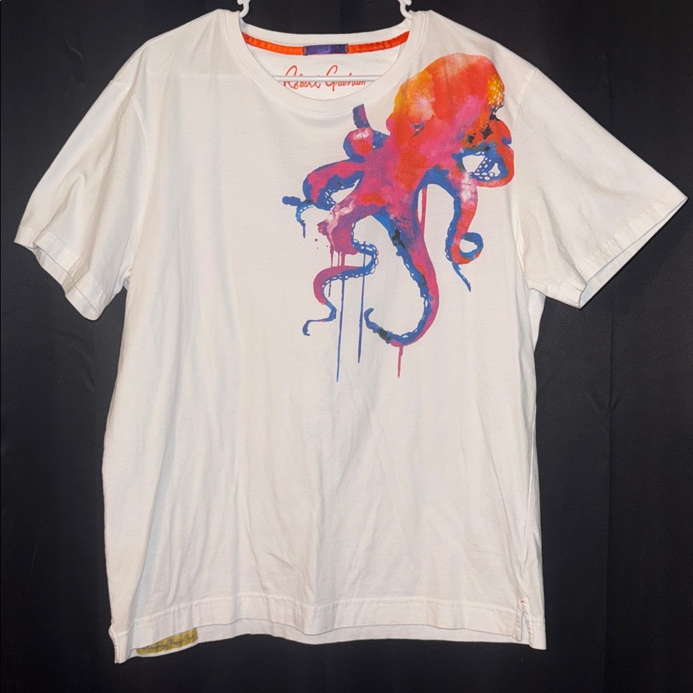 Robert Graham Tako Octopus Graphic T-Shirt - Picture 16 of 16
